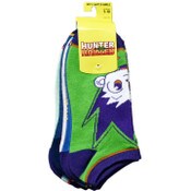 Wholesale - 5pk WOMEN HUNTER X HUNTER CHIBI CHARACTER ANKLE SOCKS SIZE 9-11, UPC: 196179152340
